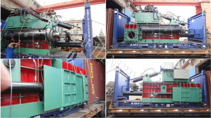 250 Ton Hurda Metal Balya Makinesi Güvenilir Yapısal Sertlik 3
