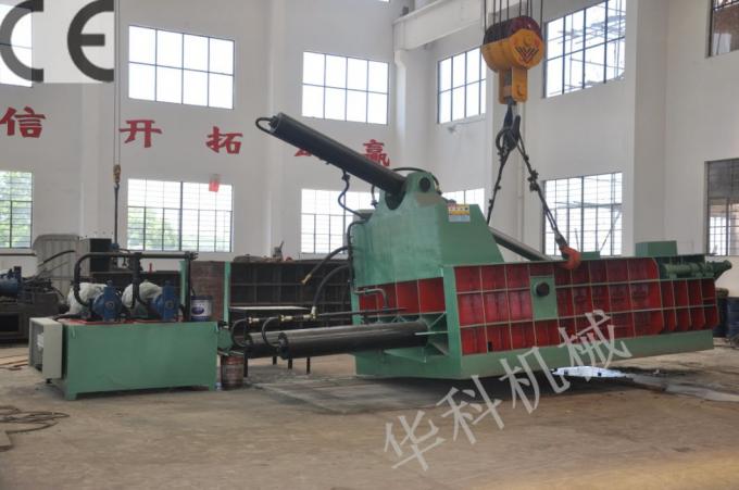 500X600 600X600 Hidrolik Hurda Metal Balya Makinesi 90KW 2