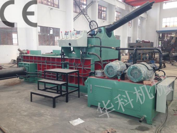 500X600 600X600 Hidrolik Hurda Metal Balya Makinesi 90KW 3