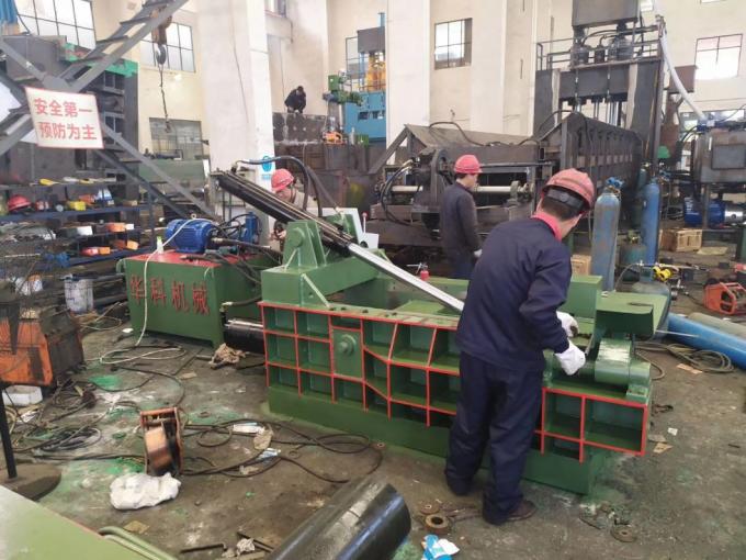 ekonomik kullanımı kolay Y81-125 Hafif hurda metal UBC teneke balya makinesi için Hidrolik Hurda Metal Balya Makinesi 0