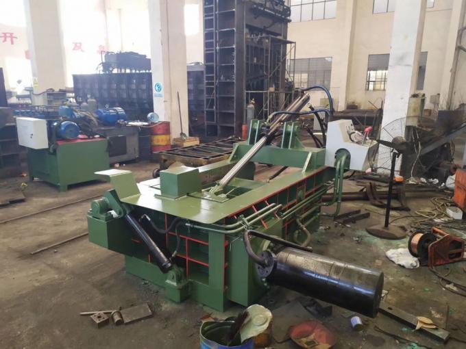 ekonomik kullanımı kolay Y81-125 Hafif hurda metal UBC teneke balya makinesi için Hidrolik Hurda Metal Balya Makinesi 1