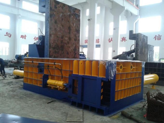 Çelik Fabrikalarında Y81 Serisi 160 Tonluk Hurda Çelik Balya Makinesi 1
