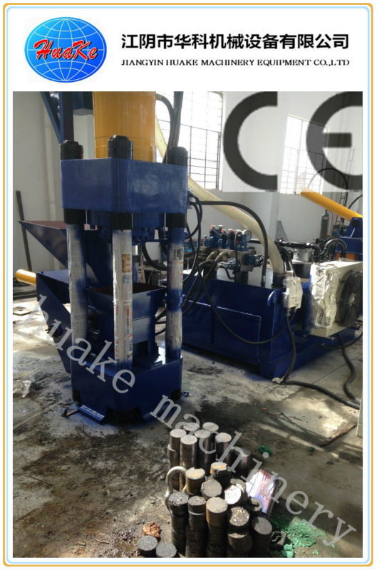CE SGS Hurda Metal Briket Presi, 800kg / H Çelik Briketleme Makinesi 0