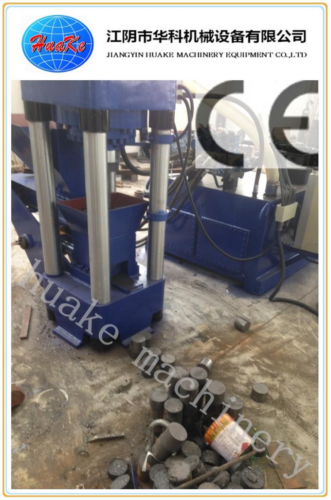 Dikey Demir Metal Briket Presi Y83-315 1100kg/h 0
