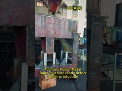 Y81T-400 Hidrolik Araba Baler, Hidrolik Metal Atık Baler Baskı Makinesi