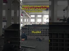 1000 Tonluk Hidrolik Baler Makinesi, Ağır Güçlü Atık Çelik Baler