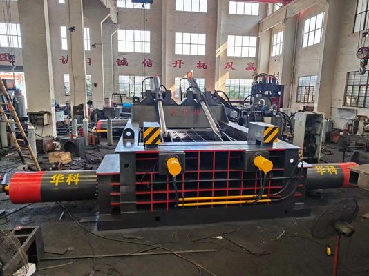 satın al 70 Ton 500 Ton Güçlu Atık Metal Baler Makinesi Uzaktan kumanda ile Otomatik PLC Kontrolü online manufacture