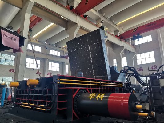 satın al 380V 500 Ton Güçlu Atık Metal Baler Makinesi Yüksek Üretim online manufacture
